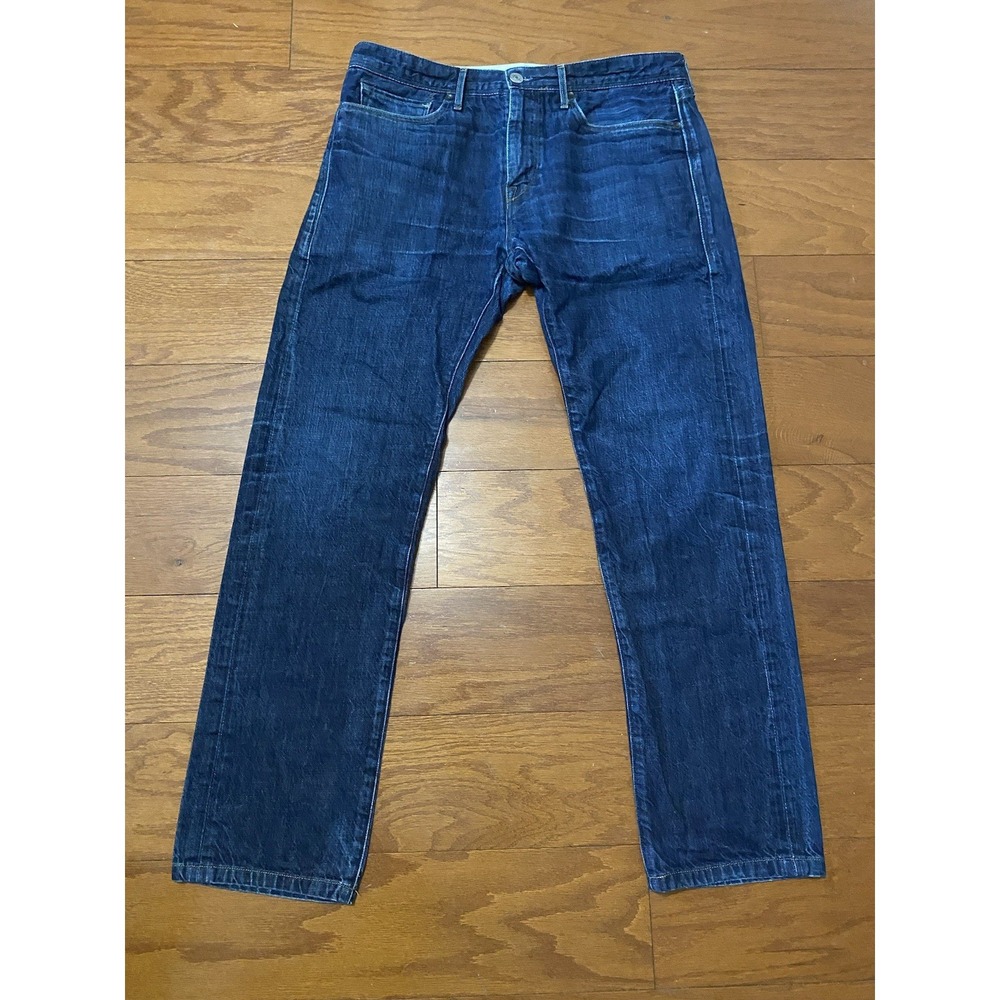 Levi's Made & Crafted Tack Slim Jeans Blue Men's 32x34 (Actual 32x28.5) Turkey
